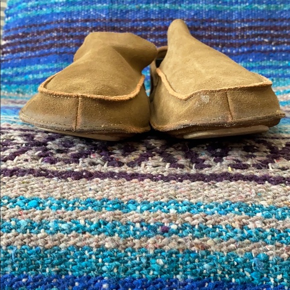 Mens SISLEY Tan Suede Loafers - Picture 5 of 5